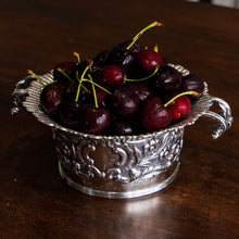 Load image into Gallery viewer, Antique Georgian Solid Silver Irish Bowl with Gorgeous Irish Chasing - Robert W Smith 1832