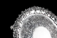 Load image into Gallery viewer, A Magnificent Large (47cm) Georgian Solid Silver Irish Salver / Tray with Beautiful High Lion Feet - Robert W Smith 1831