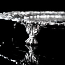 Load image into Gallery viewer, A Magnificent Large (47cm) Georgian Solid Silver Irish Salver / Tray with Beautiful High Lion Feet - Robert W Smith 1831