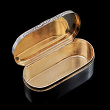 Load image into Gallery viewer, Rare Antique Georgian Silver Snuff Box Large Proportions - John Reily 1824
