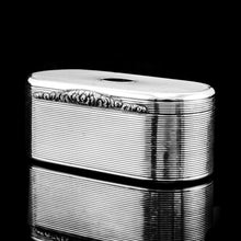 Load image into Gallery viewer, Rare Antique Georgian Silver Snuff Box Large Proportions - John Reily 1824