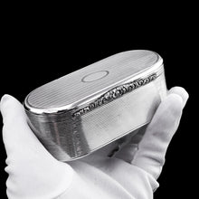 Load image into Gallery viewer, Rare Antique Georgian Silver Snuff Box Large Proportions - John Reily 1824