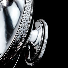 Load image into Gallery viewer, Antique Georgian Solid Silver Pair of Tureens in Neoclassical Style - Benjamin Laver 1782