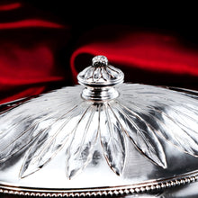 Load image into Gallery viewer, Antique Georgian Solid Silver Pair of Tureens in Neoclassical Style - Benjamin Laver 1782