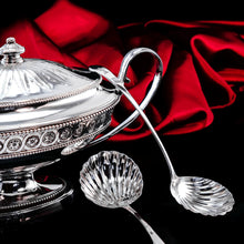 Load image into Gallery viewer, Antique Georgian Solid Silver Pair of Tureens in Neoclassical Style - Benjamin Laver 1782