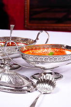 Load image into Gallery viewer, Antique Georgian Solid Silver Pair of Tureens in Neoclassical Style - Benjamin Laver 1782