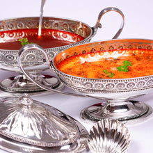 Load image into Gallery viewer, Antique Georgian Solid Silver Pair of Tureens in Neoclassical Style - Benjamin Laver 1782