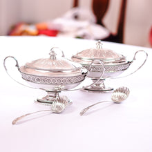 Load image into Gallery viewer, Antique Georgian Solid Silver Pair of Tureens in Neoclassical Style - Benjamin Laver 1782