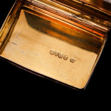 Load image into Gallery viewer, Antique Georgian Silver Snuff Box with Floral Border - Thomas Wilkes Barker 1824