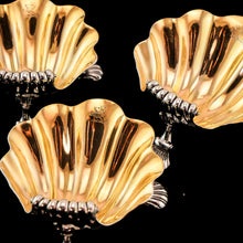 Load image into Gallery viewer, A Wonderful Trio of Antique Georgian Solid Sterling Silver Set of Shell Scallop Dishes - J T Younge, Walker & Crowder 1807