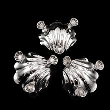Load image into Gallery viewer, A Wonderful Trio of Antique Georgian Solid Sterling Silver Set of Shell Scallop Dishes - J T Younge, Walker & Crowder 1807