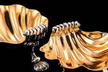 Load image into Gallery viewer, A Wonderful Trio of Antique Georgian Solid Sterling Silver Set of Shell Scallop Dishes - J T Younge, Walker & Crowder 1807