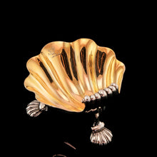 Load image into Gallery viewer, A Wonderful Trio of Antique Georgian Solid Sterling Silver Set of Shell Scallop Dishes - J T Younge, Walker & Crowder 1807