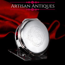 Load image into Gallery viewer, Antique Georgian Silver Tobacco Box / Snuff Box with Coat of Arms - James Phipps I c.1770s