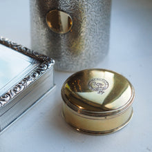 Load image into Gallery viewer, Antique Solid Silver Gilt Circular Tobacco Snuff Box - 18th Century