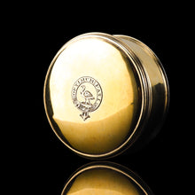 Load image into Gallery viewer, Antique Solid Silver Gilt Circular Tobacco Snuff Box - 18th Century