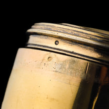 Load image into Gallery viewer, Antique Solid Silver Gilt Circular Tobacco Snuff Box - 18th Century