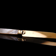 Load image into Gallery viewer, Antique Solid Silver Gilt Mother of Pearl Knives Set of 6 - 19th C. Dutch/Southern Netherlands