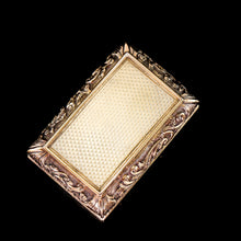 Load image into Gallery viewer, Antique Silver Gilt Table Snuff Box - Yapp & Woodward 1847