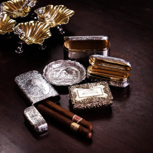 Load image into Gallery viewer, Antique Silver Gilt Table Snuff Box - Yapp & Woodward 1847
