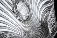 Load image into Gallery viewer, A Spectacular & Huge Antique Victorian Solid Silver Shell Basin Dish / Bowl (40cm+) - Hunt & Roskell, London 1846