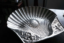 Load image into Gallery viewer, A Spectacular & Huge Antique Victorian Solid Silver Shell Basin Dish / Bowl (40cm+) - Hunt & Roskell, London 1846