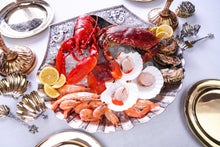 Load image into Gallery viewer, A Spectacular & Huge Antique Victorian Solid Silver Shell Basin Dish / Bowl (40cm+) - Hunt & Roskell, London 1846