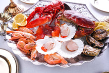 Load image into Gallery viewer, A Spectacular & Huge Antique Victorian Solid Silver Shell Basin Dish / Bowl (40cm+) - Hunt & Roskell, London 1846