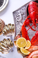 Load image into Gallery viewer, A Spectacular & Huge Antique Victorian Solid Silver Shell Basin Dish / Bowl (40cm+) - Hunt & Roskell, London 1846