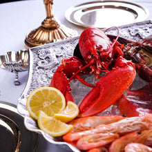 Load image into Gallery viewer, A Spectacular & Huge Antique Victorian Solid Silver Shell Basin Dish / Bowl (40cm+) - Hunt & Roskell, London 1846