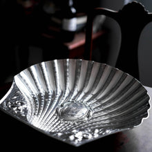 Load image into Gallery viewer, A Spectacular & Huge Antique Victorian Solid Silver Shell Basin Dish / Bowl (40cm+) - Hunt & Roskell, London 1846