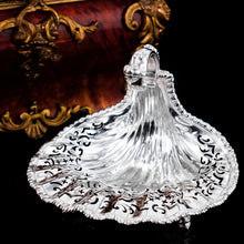 Load image into Gallery viewer, Antique Solid Silver Rococo Shell Dish in the Manner of Paul de Lamerie - 1908