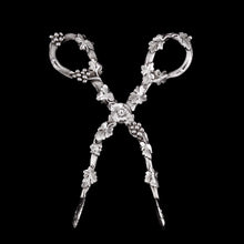 Load image into Gallery viewer, An Immaculate Georgian Solid Silver Sugar Tongs/Tea Tongs Naturalistic Style - 1836