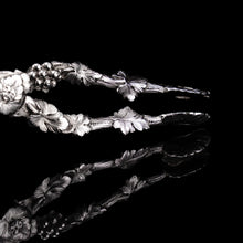 Load image into Gallery viewer, An Immaculate Georgian Solid Silver Sugar Tongs/Tea Tongs Naturalistic Style - 1836