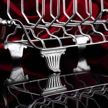 Load image into Gallery viewer, Antique Georgian Solid Silver Toast Rack in Neoclassical Design - Rebecca Emes & Edward Barnard 1809
