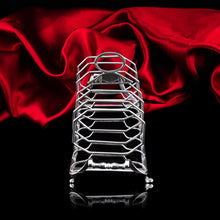 Load image into Gallery viewer, Antique Georgian Solid Silver Toast Rack in Neoclassical Design - Rebecca Emes & Edward Barnard 1809