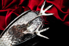 Load image into Gallery viewer, Antique Solid Silver Large Partridge/Grouse Bird Model Box - Edwardian 1910 Boaz Moses Landeck