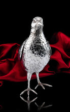 Load image into Gallery viewer, Antique Solid Silver Large Partridge/Grouse Bird Model Box - Edwardian 1910 Boaz Moses Landeck