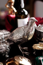 Load image into Gallery viewer, Antique Solid Silver Large Partridge/Grouse Bird Model Box - Edwardian 1910 Boaz Moses Landeck