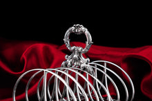 Load image into Gallery viewer, Antique Georgian Solid Sterling Silver Toast Rack Regency Style - London 1827