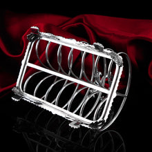 Load image into Gallery viewer, Antique Georgian Solid Sterling Silver Toast Rack Regency Style - London 1827