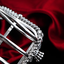 Load image into Gallery viewer, Antique Georgian Solid Sterling Silver Toast Rack Regency Style - London 1827