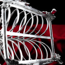 Load image into Gallery viewer, Antique Georgian Solid Sterling Silver Toast Rack Regency Style - London 1827