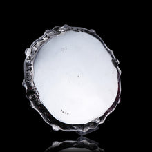 Load image into Gallery viewer, A Magnificent Antique Georgian Solid Silver Salver with Rococo Vine and Figural Mask Decorations - London 1742