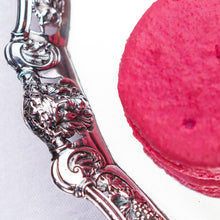 Load image into Gallery viewer, A Magnificent Antique Georgian Solid Silver Salver with Rococo Vine and Figural Mask Decorations - London 1742