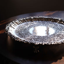 Load image into Gallery viewer, A Magnificent Large (47cm) Georgian Solid Silver Irish Salver / Tray with Beautiful High Lion Feet - Robert W Smith 1831