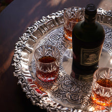 Load image into Gallery viewer, A Magnificent Large (47cm) Georgian Solid Silver Irish Salver / Tray with Beautiful High Lion Feet - Robert W Smith 1831