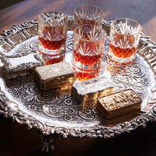 Load image into Gallery viewer, Antique Solid Silver Victorian Gilt Table Snuff Box with Original Fitted Box - Charles Rawlings & William Summers 1854