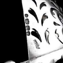 Load image into Gallery viewer, Rare Antique Victorian Solid Silver Sugar Sifter/Caster Spoon with Figural Terminal - 1854