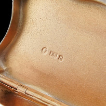 Load image into Gallery viewer, Antique Silver Snuff Box Victorian with Fine Engravings Cartouche Design - Edward Smith 1850